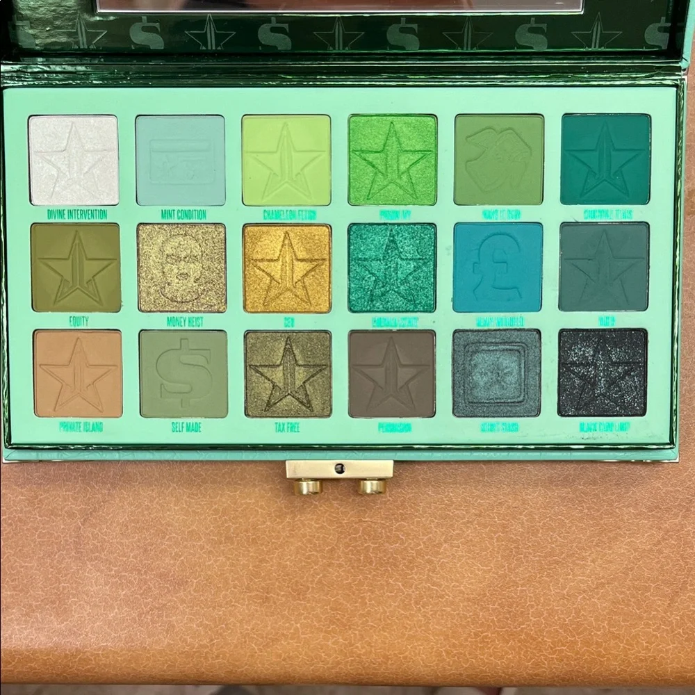 Jeffree Star Blood Money Eyeshadow Palette - Aqua Turquoise